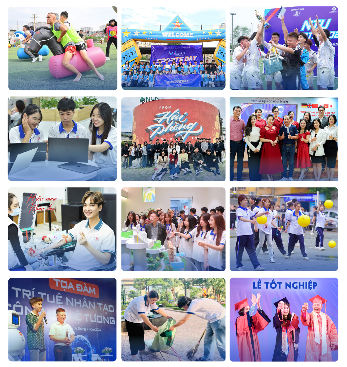 TRẢI NGHIỆM HÀNH TRÌNH THANH XUÂN TẠI NTU